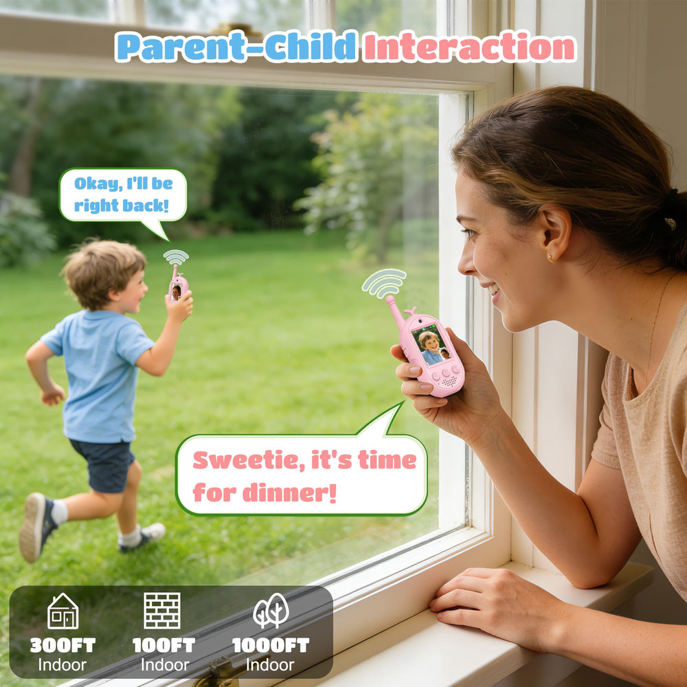 Gofunly video walkie talkies with voice changer and sticker effects unlock imagination.