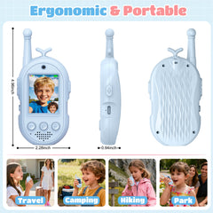 Gofunly wifi-free walkie talkies keep play off-screen and safe