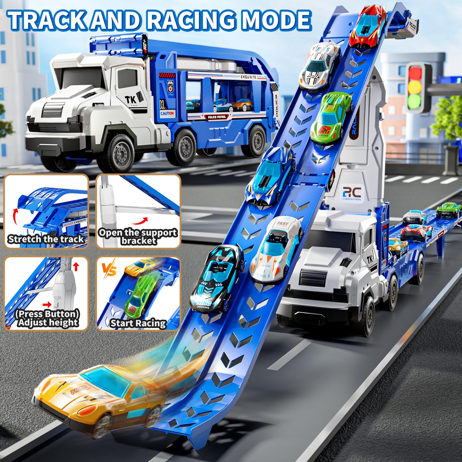 GOGIHCCH vivid blue design sparks imaginative play