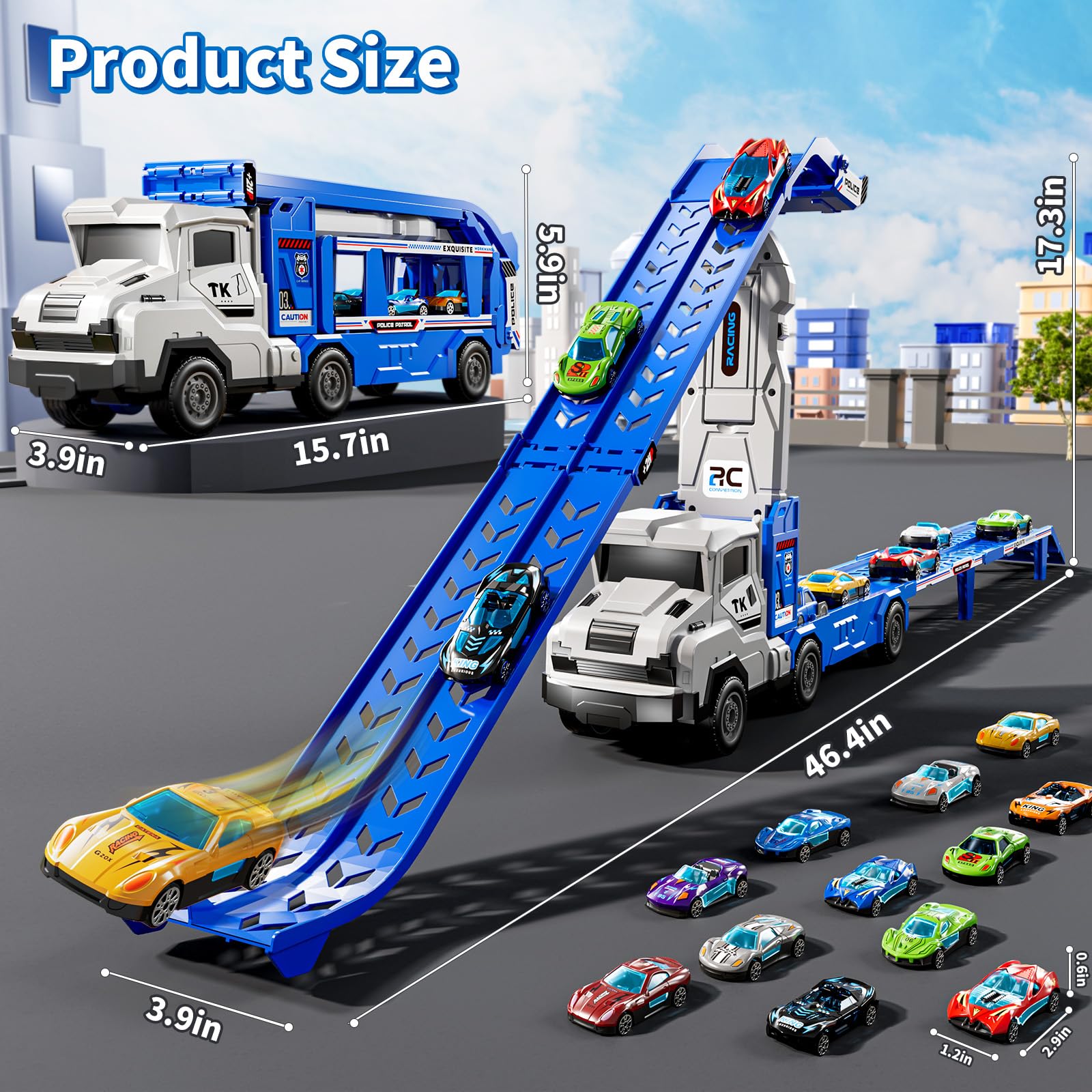 GOGIHCCH ample storage to keep cars organized