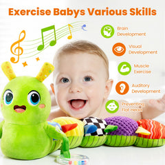 GoGonova caterpillar toy musical 10 songs to spark engagement