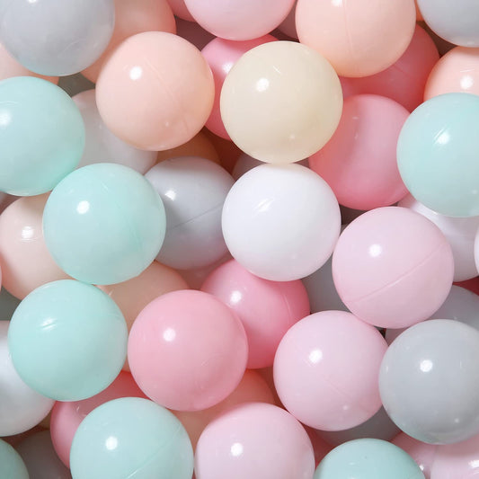 GOGOSO 100-pit balls pack in vibrant colors for safe baby play.