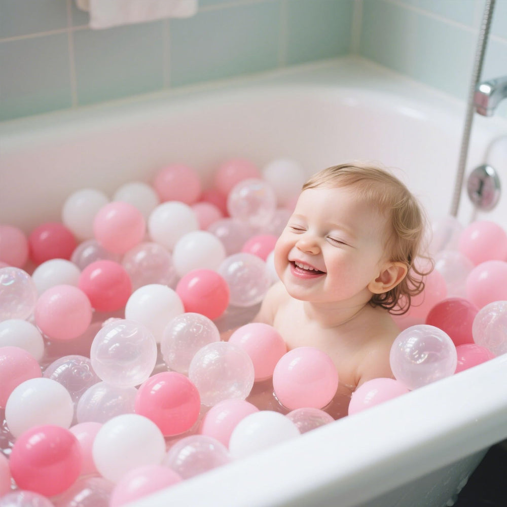 GOGOSO child playing with balls to boost coordination and pretend play