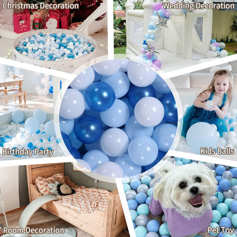 GOGOSO pastel ball pit balls in a kiddie pool setup