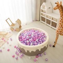 GOGOSO balls in kiddie pools for splash-friendly fun