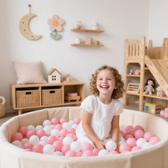 GOGOSO non-toxic ball pit ball, suitable for babies and kids.