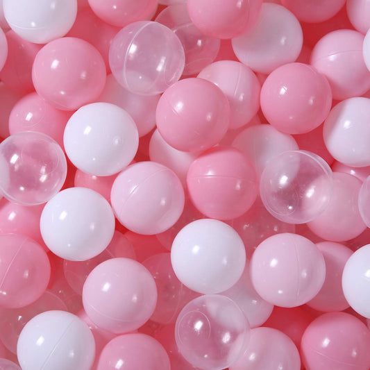 GOGOSO pastel pink ball close-up for safe, tactile playtime