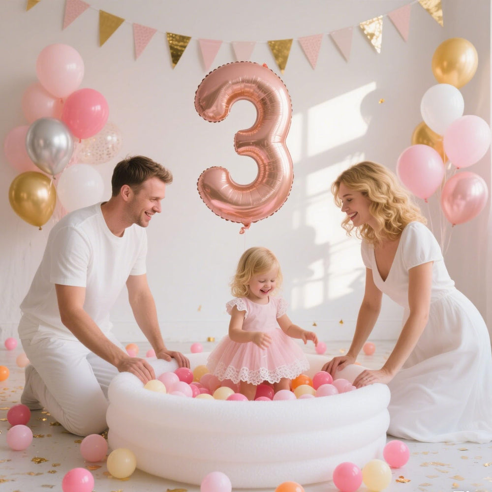 GOGOSO pastel balls used as a charming photo prop