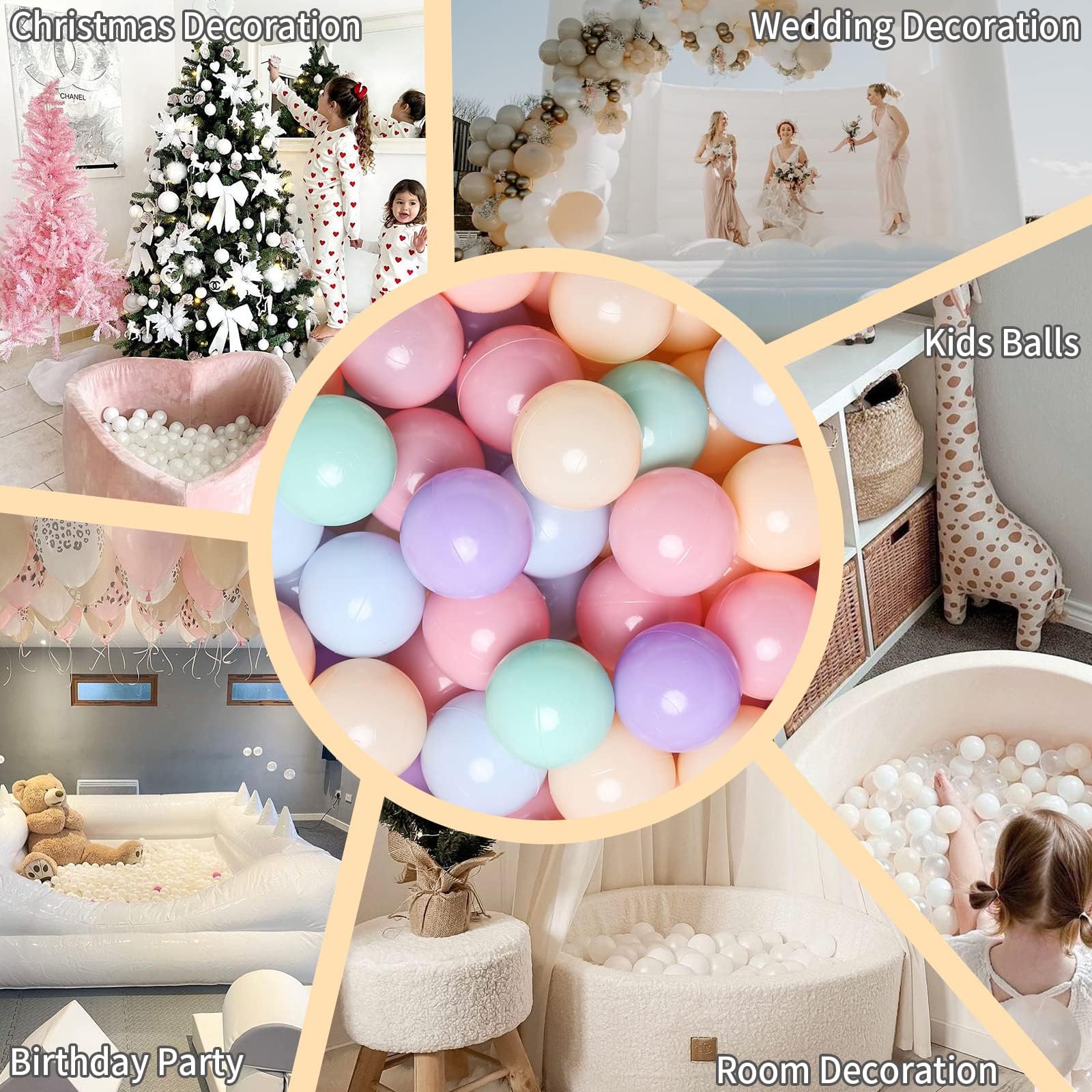 GOGOSO ball pit setup with play tent for versatile fun.