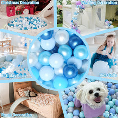 GOGOSO ball pits balls easy to clean and store in the included bag.