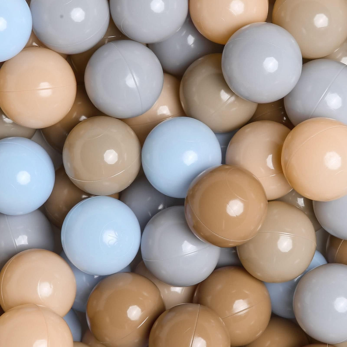 GOGOSO balls in a colorful pit promote tactile play and sensory exploration.