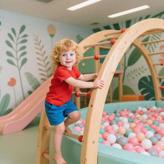 GOGOSO party-ready balls used as photo props for events.