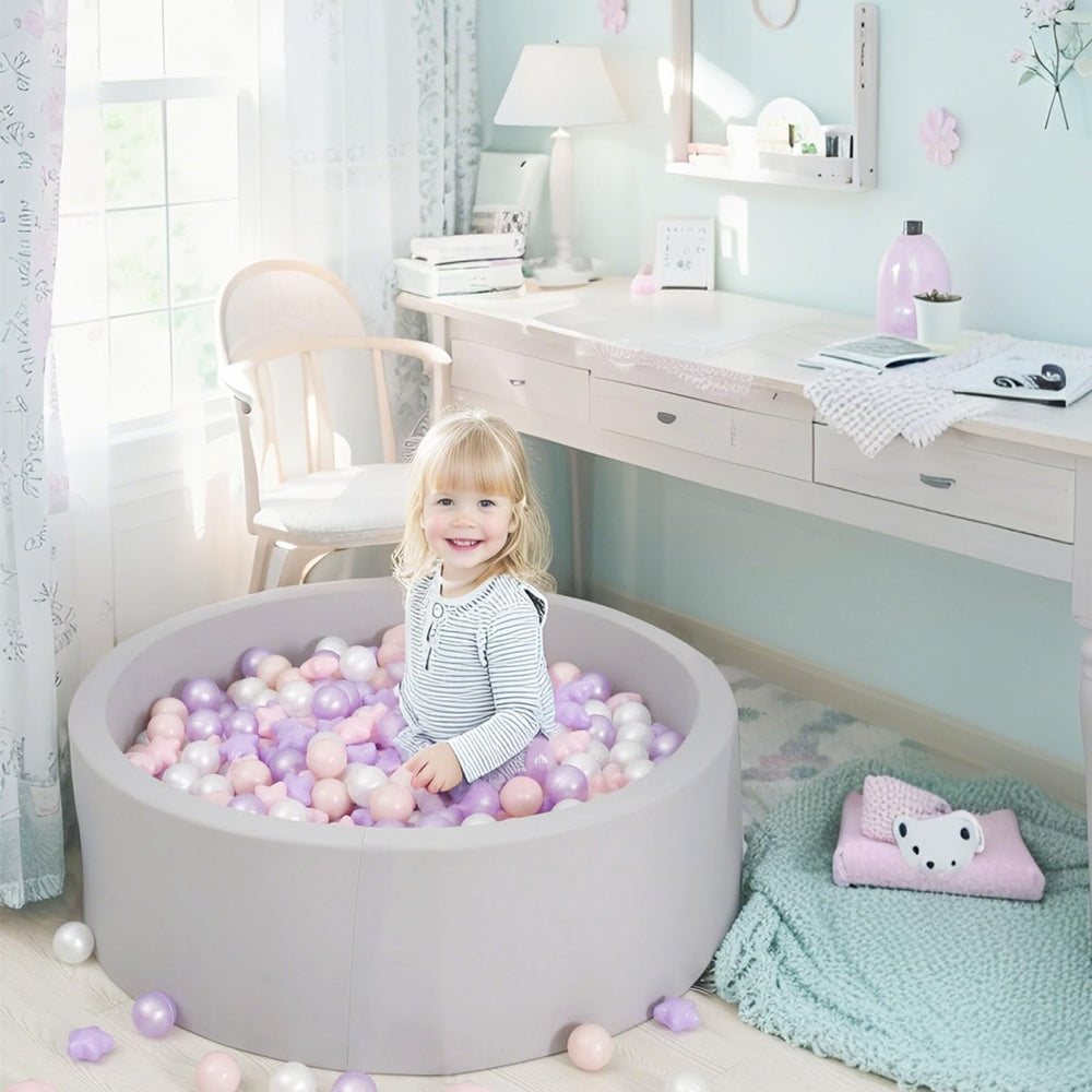 GOGOSO purple star pit ball supports creative pretend play in centers