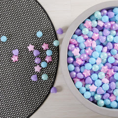 GOGOSO round pearl balls boost sensory exploration and color recognition.