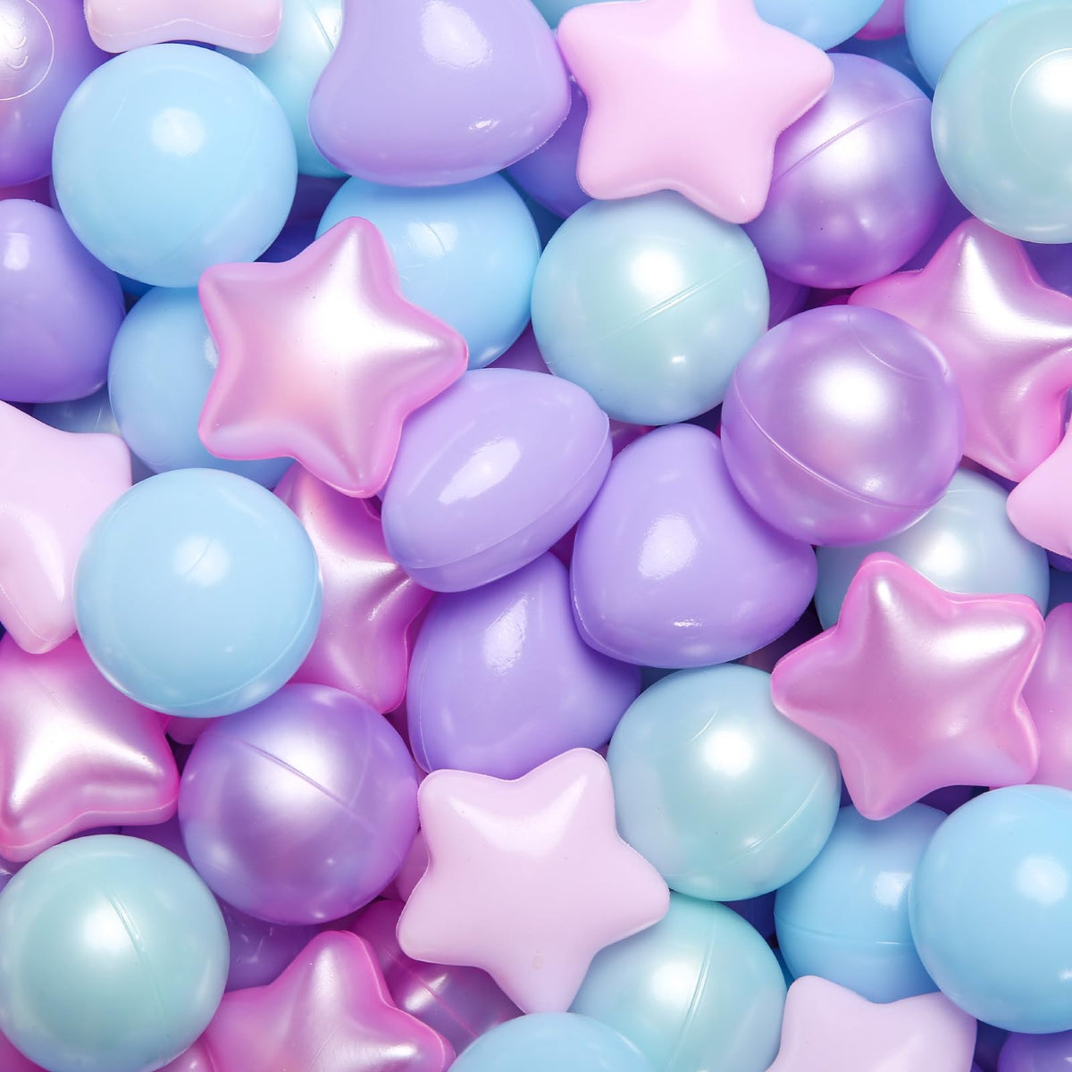 GOGOSO star ball pit balls in mixed colors for imaginative play.