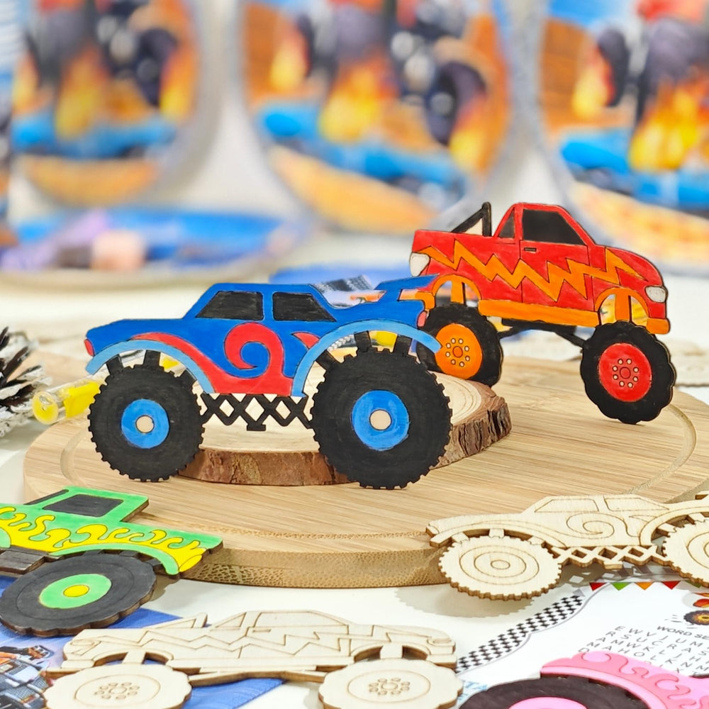 GOGREENWOVEN kids paints brushes set for mess-free painting