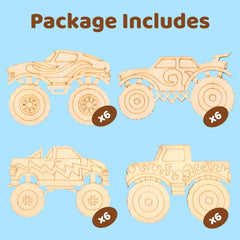 GOGREENWOVEN truck cards word search for engaging party activities