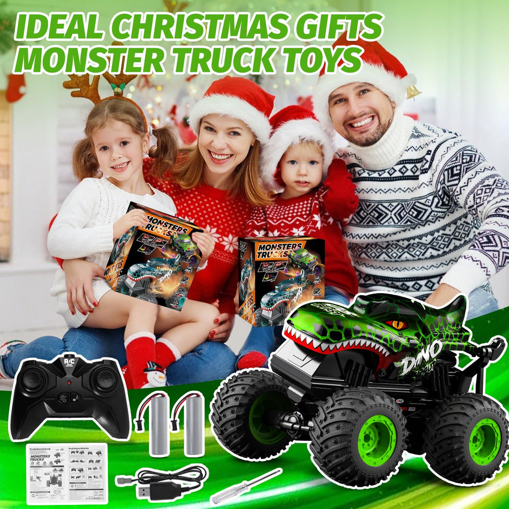 Gohero kids RC truck designed for boys ages 4–7 for playful learning.
