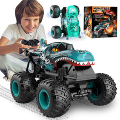 Gohero Monster Truck Dinosaur body for a lifelike driving look and feel.