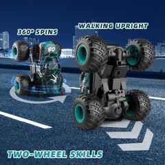 Gohero Monster Truck upright walking feature adds unique action indoors.