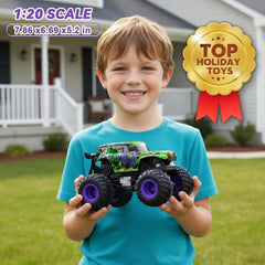 Gohero Monster Trucks stunt-action, showcasing dramatic moves to boost imaginative racing.