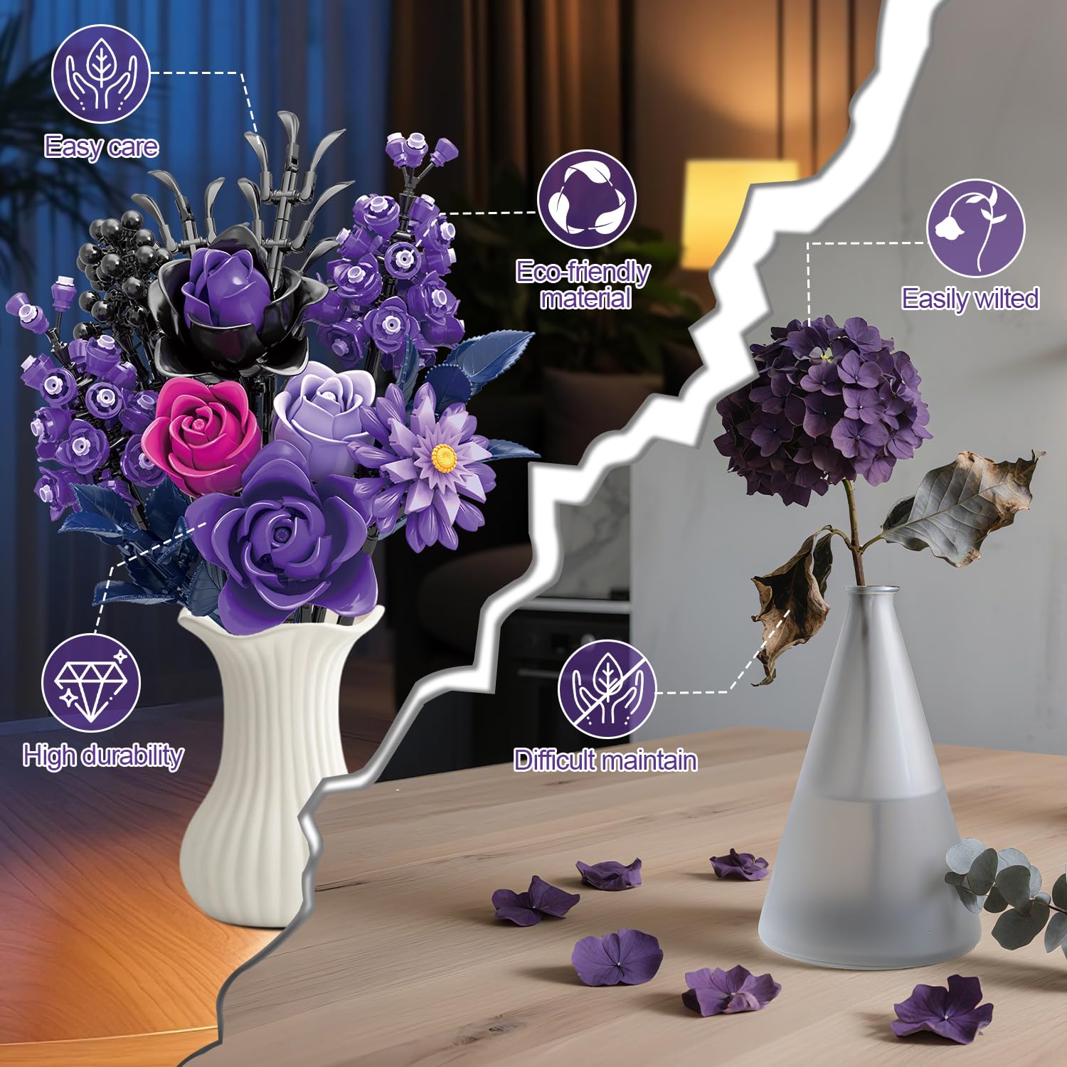 Gohero Non-toxic ABS construction ensures safe, long-lasting display pieces.