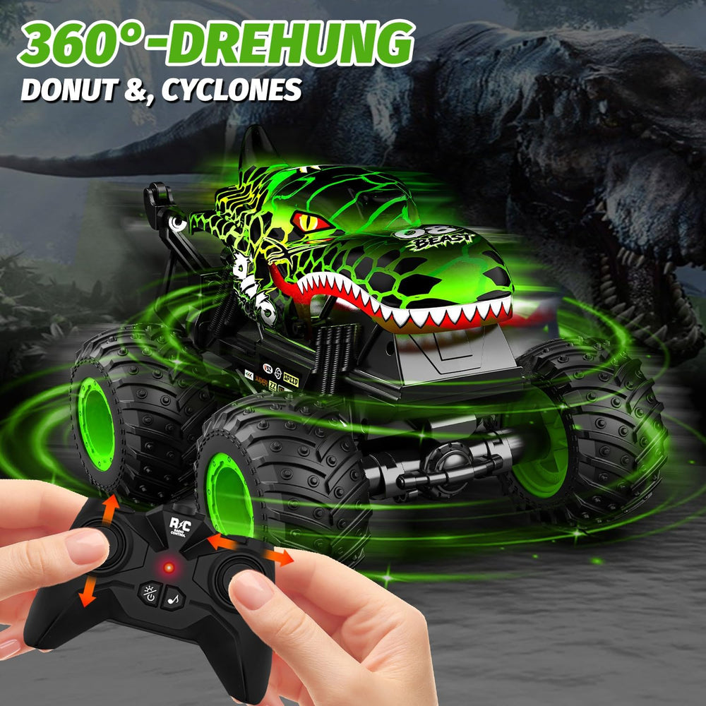 Gohero RC car using 2.4GHz tech for interference-free multiplayer racing.