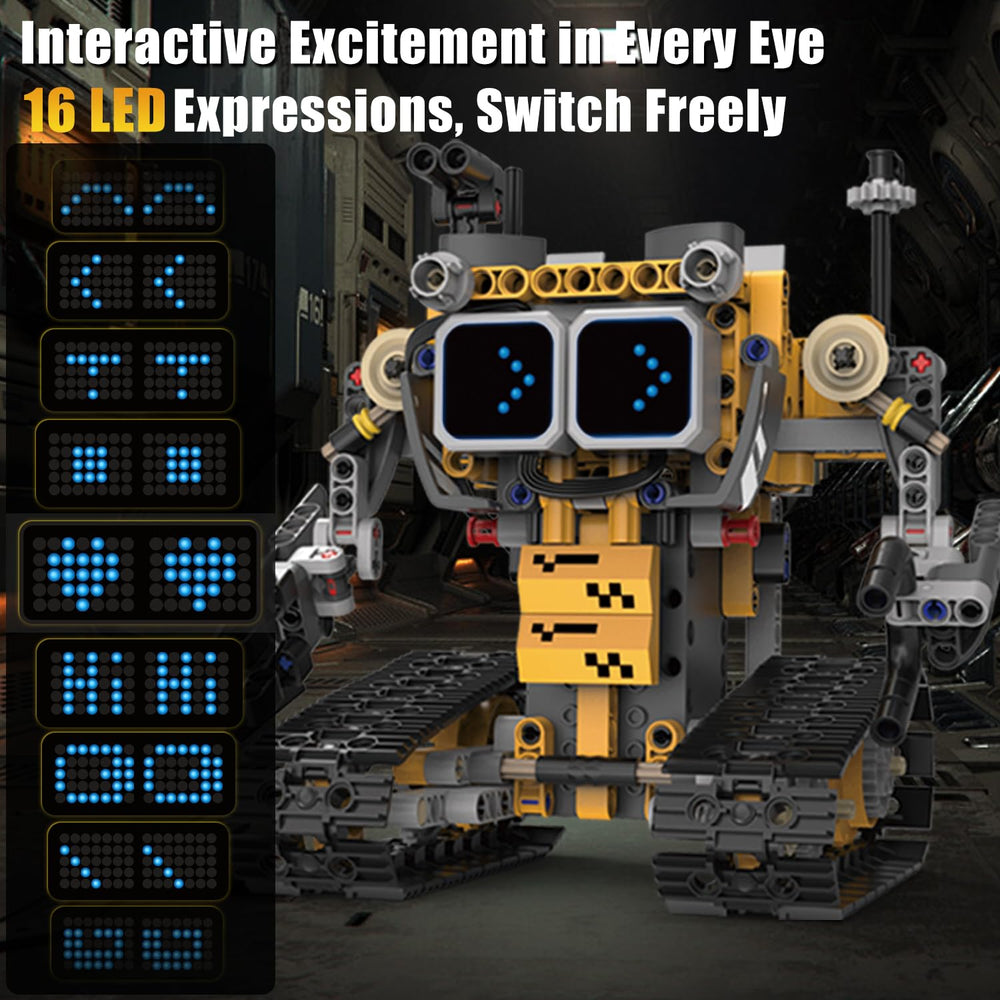 Gohero robot LED eyes with 16 expressions for engaging play and learning