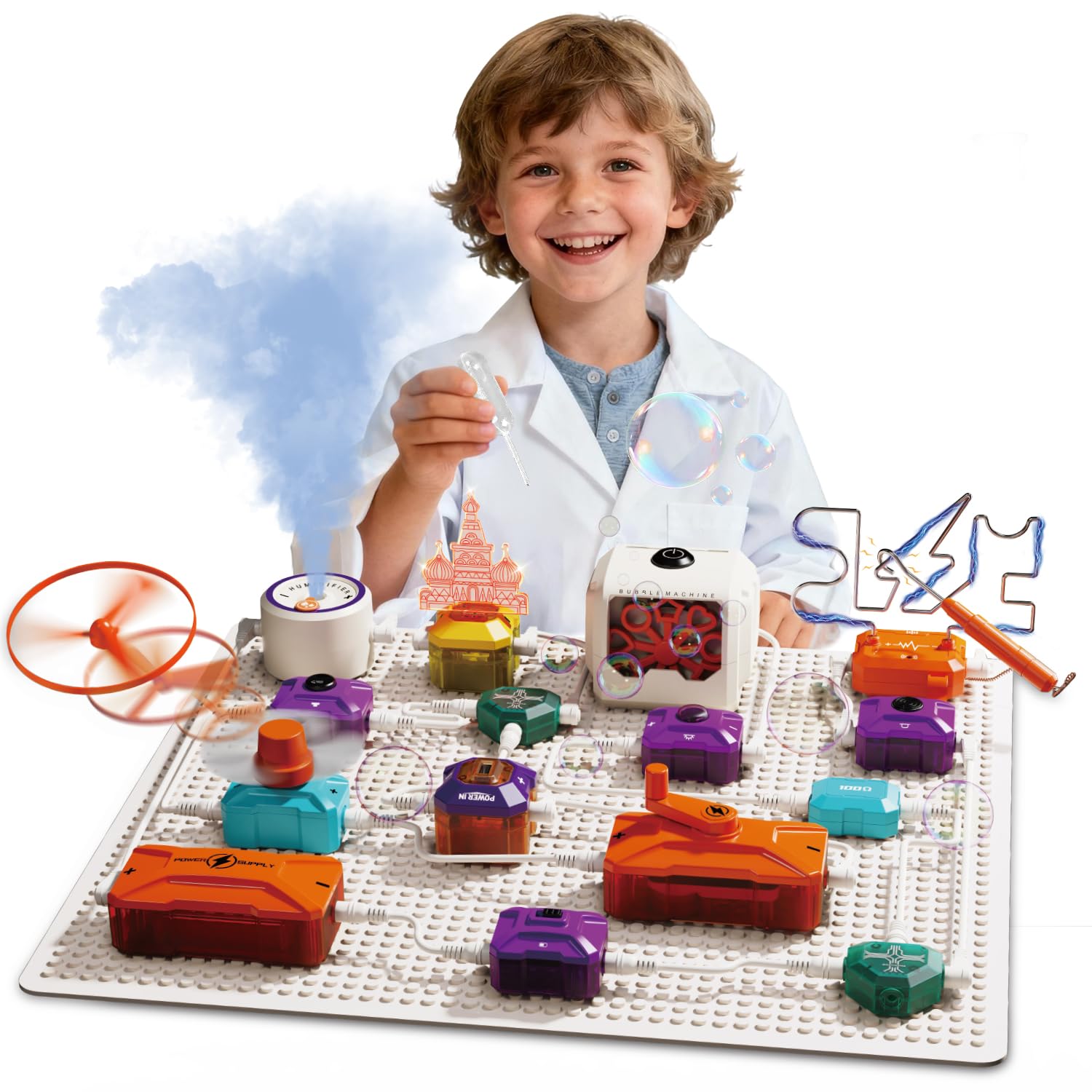 Gohero science kit base and parts for safe, hands-on learning.