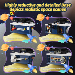Gohero solar system planets orbit demonstrates rotating planets for interactive STEM play
