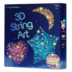 Going Creative 3D string art kit with heart balloon for kids' crafts and creativity