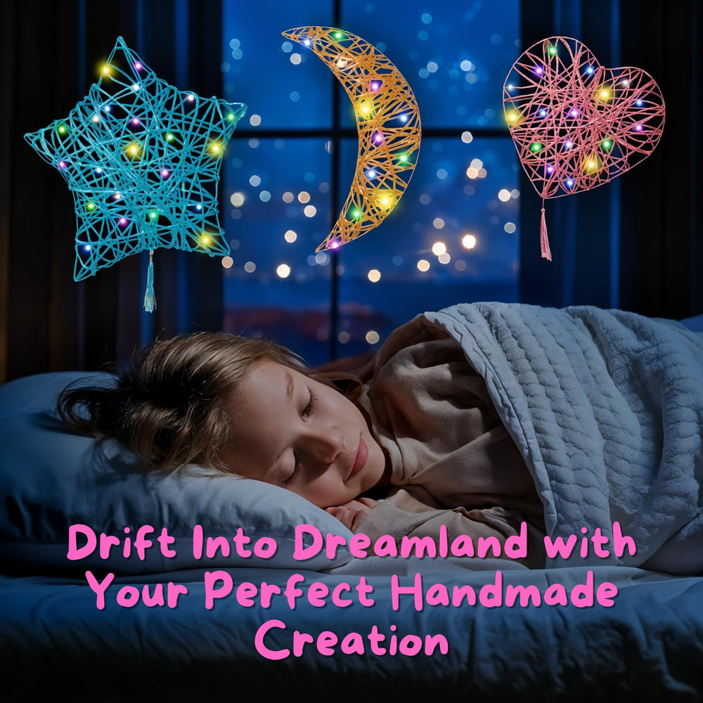 Going Creative 3D string art kit with moon balloon to build focus and patience