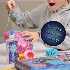 Going Creative 3D string art kit glue and gloves for safe crafting