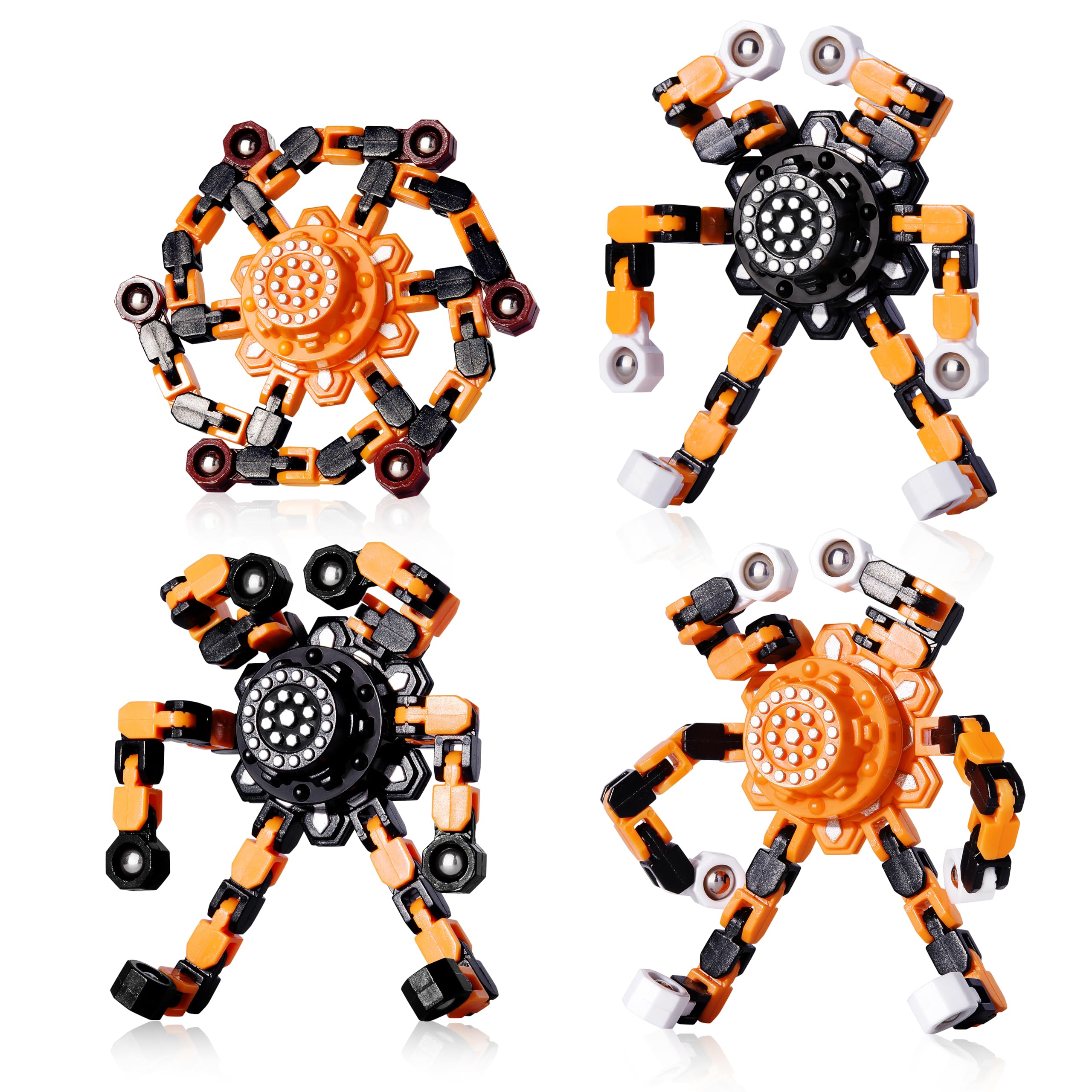 Gokeey Halloween pumpkin spinner for festive focus and spooky fun