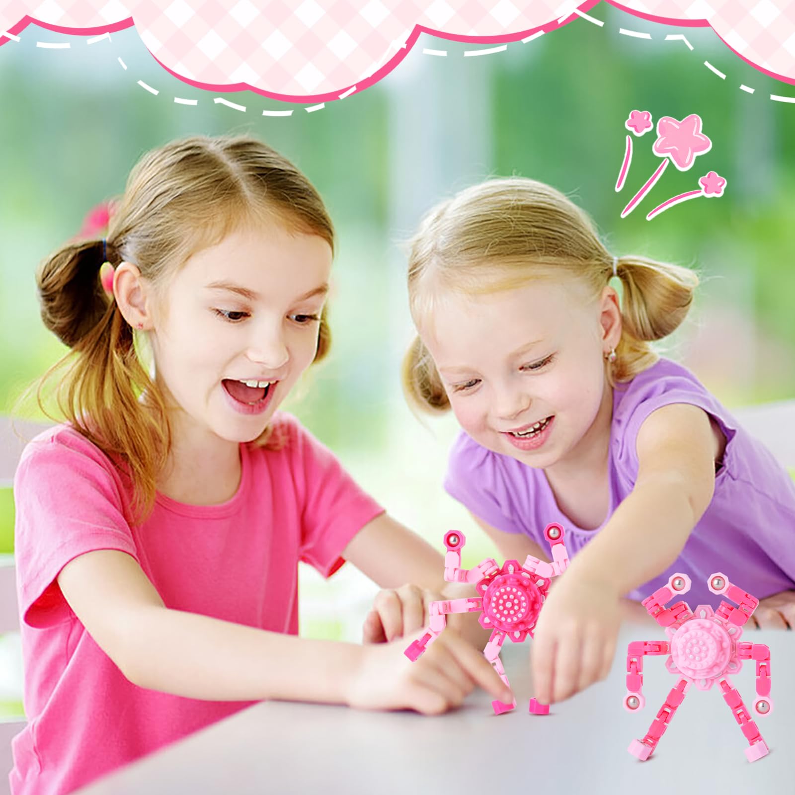 Gokeey spinner with high quality bearings delivers smooth, quiet spins for concentration.