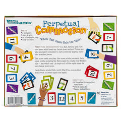 Rapid hands in Perpetual Commotion engage players of all ages.
