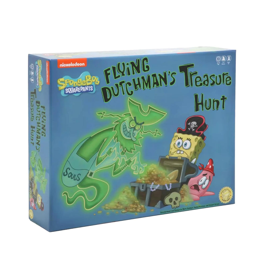 Golden Bell Studios Nickelodeon SpongeBob treasure-hunt board game cover for family fun
