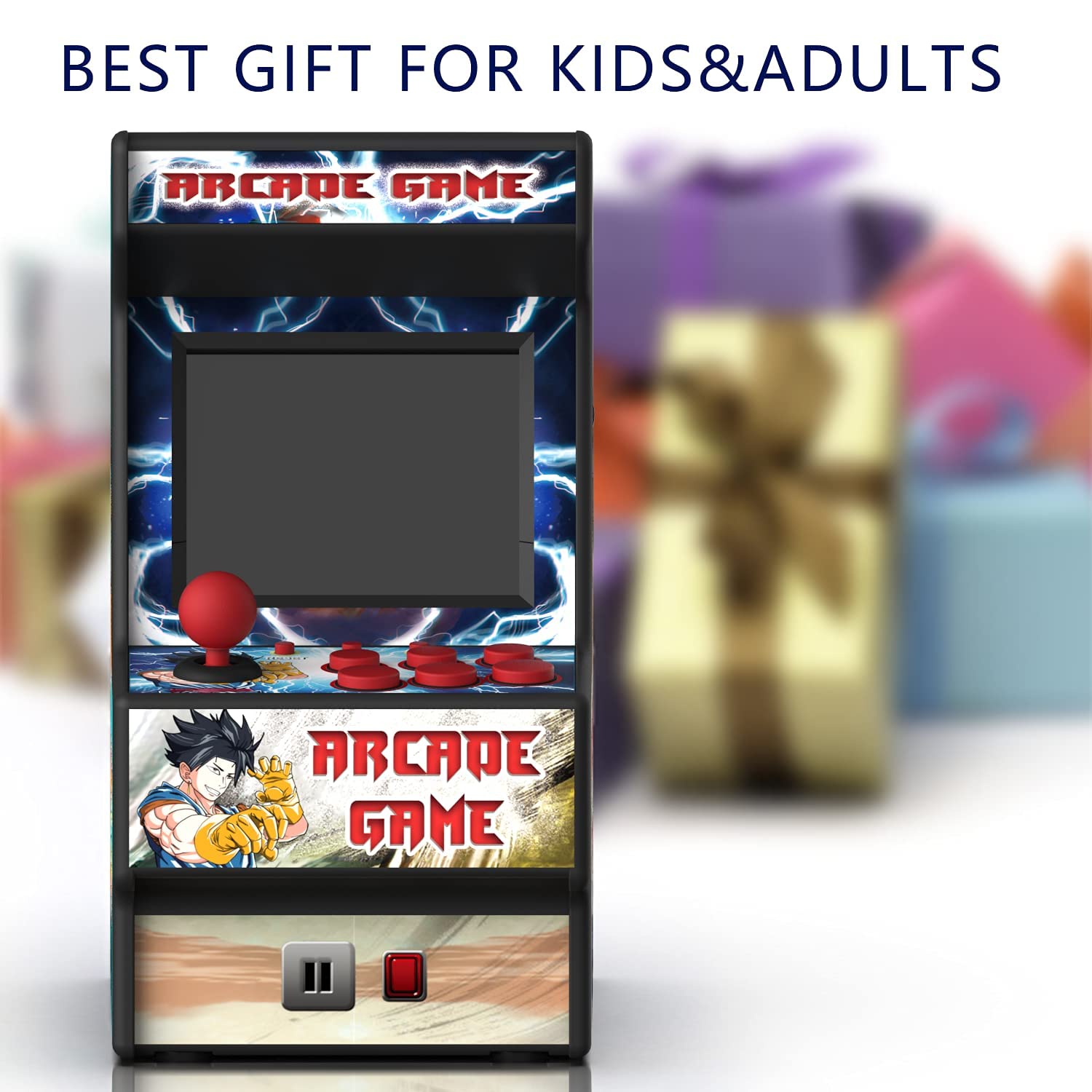 Golden Security Mini Arcade in use shows portable entertainment anywhere.