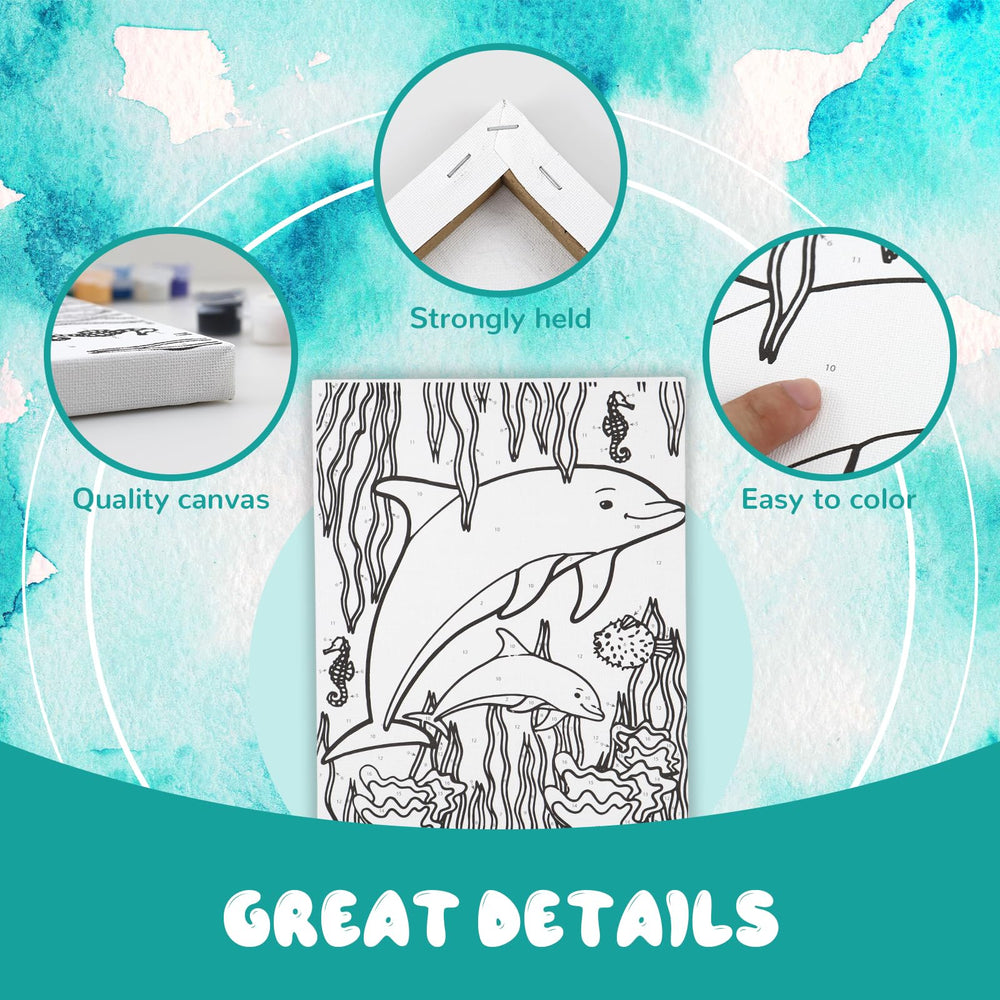 goldentime alpaca canvas kit for imaginative crafting and focus