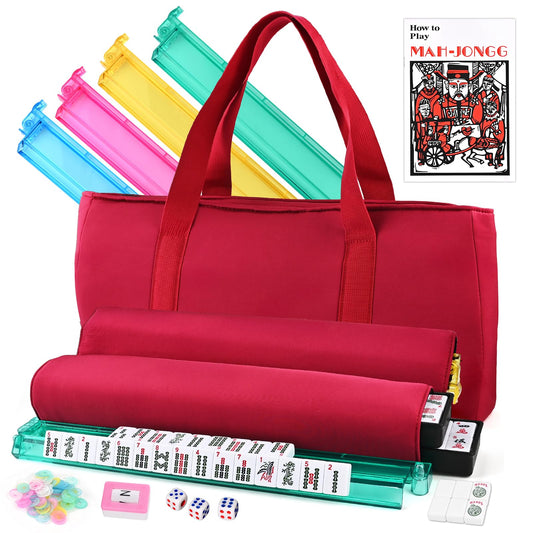 Goldge American Mahjong tile set tiles—durable melamine for smooth play