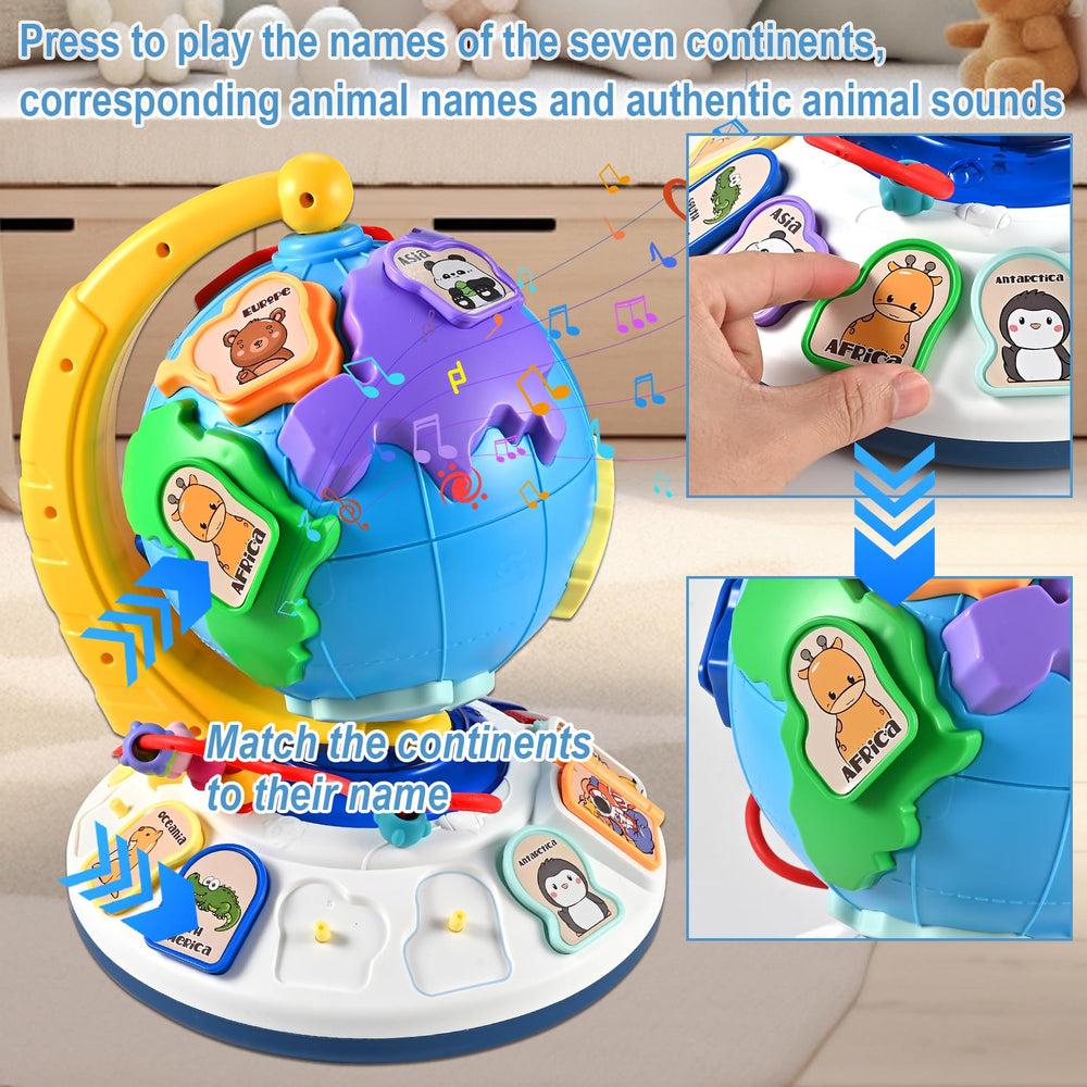 Goldge globe audio modes provide gentle sounds for focus