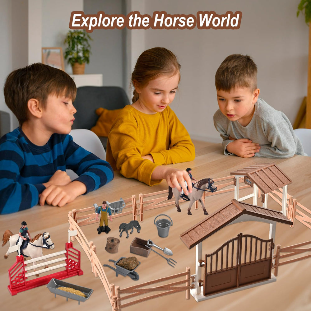 Goldge hay bales and buckets enhancing world-building and interactive play