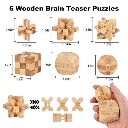 GOLDGE metal 3D puzzle interlocks boost problem-solving skills.