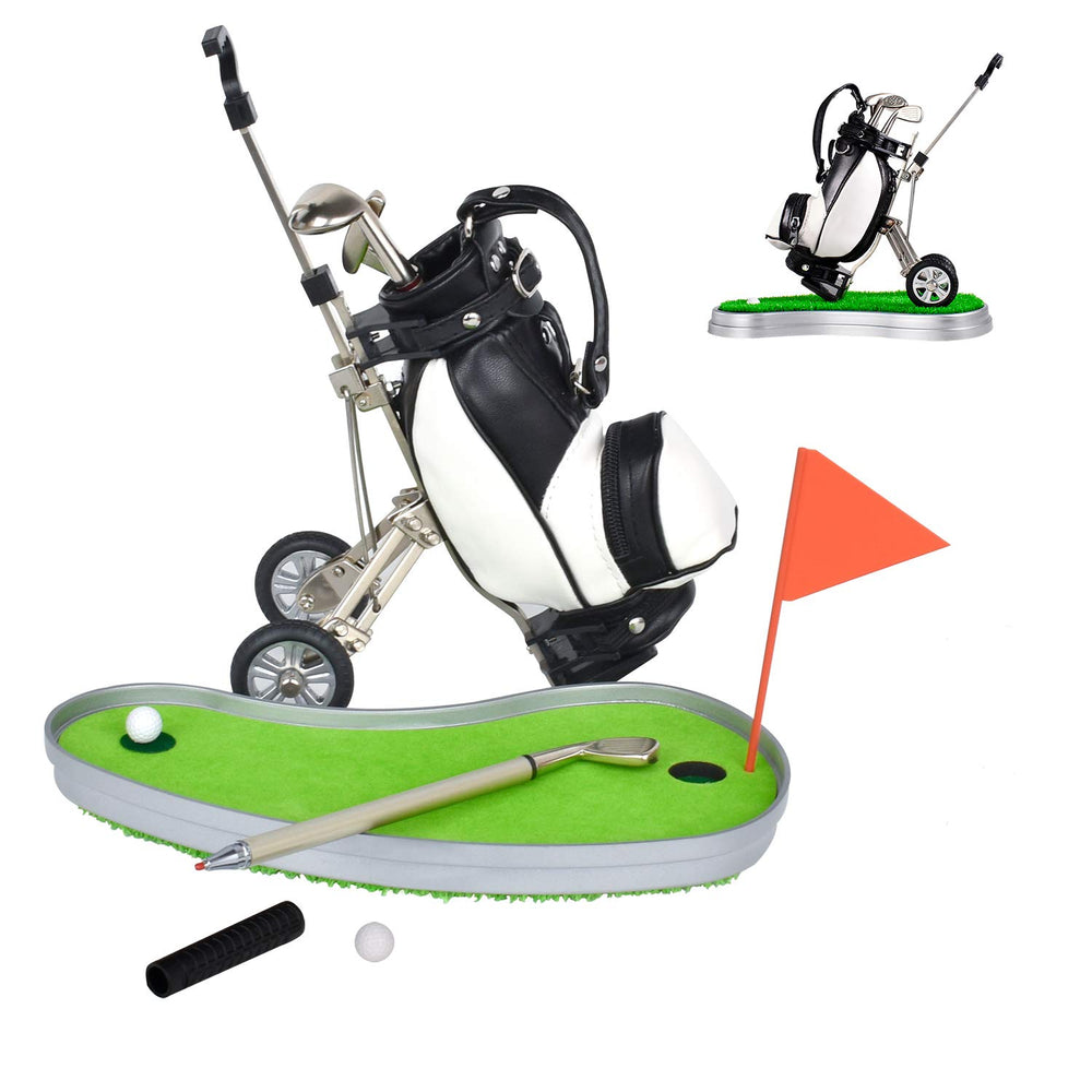 Durable zinc alloy Golf Pen Holder frame adds a premium look