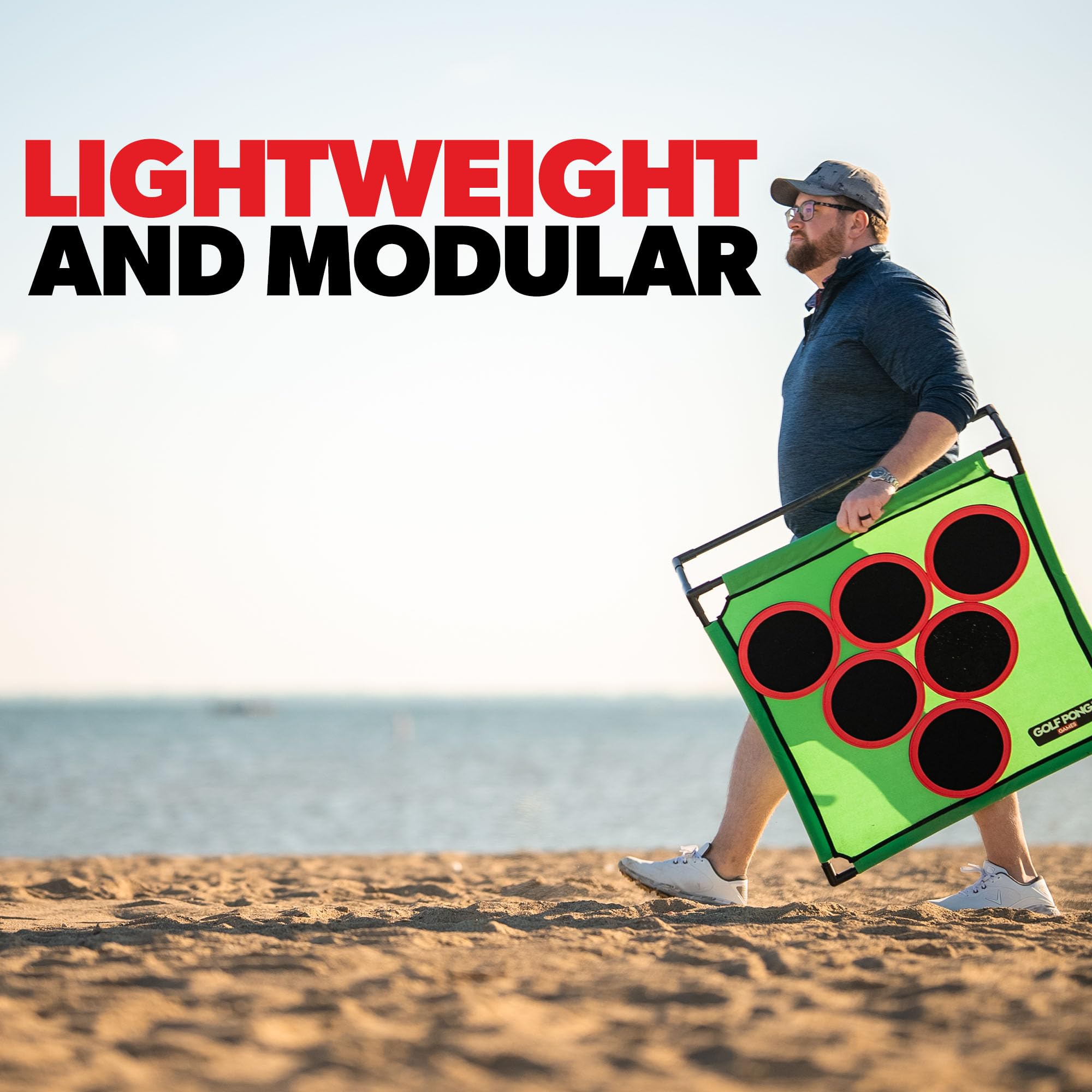 Golf Pong Versus Edition chipping balls set for immediate practice.