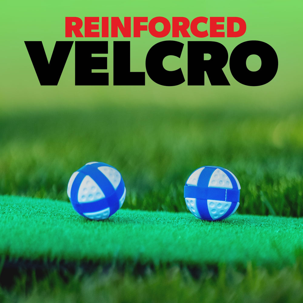 Golf Pong Versus Edition durable target stands endure outdoor use.