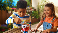 Goliath BBQ Party Game age rating graphic, ideal for 4+ players.