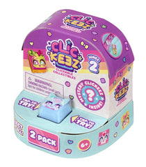 Goliath ClickKeez close-up of clickable cube texture and button, highlights satisfying tactile click