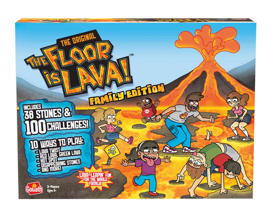 Goliath Floor is Lava! Family Edition foam tiles for safe indoor play and active fun