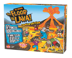 Goliath Floor is Lava! Family Edition kids and adults enjoying family play indoors